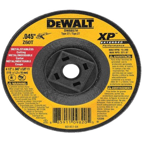 Cnc Metalworking And Manufacturing Cut Off And Chop Wheels 2 Pack Dewalt