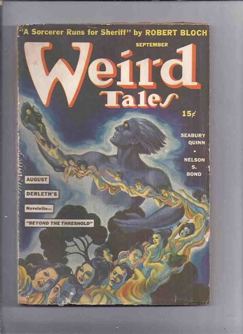 Weird Tales Magazine Pulp Volume 36 Xxxvi 1 September 1941 Beyond The Threshold