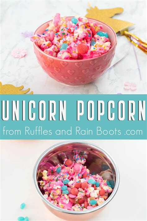 Our Unicorn Popcorn Recipe Is Easy And Fun Recipe Popcorn Recipes