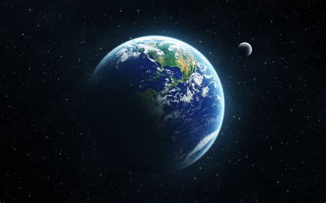 Earth In Space Desktop 1920x1200 Download Hd Wallpaper Wallpapertip