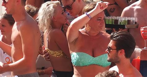 TOWIE In Ibiza Charlie Sims Caught With Mystery Blonde Mirror Online