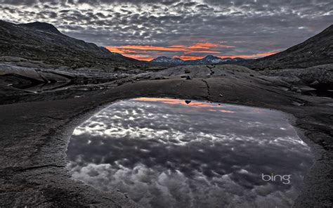 A Lake In Jotunheimen National Park Norway 1920×1200 Pixels Wallpaper
