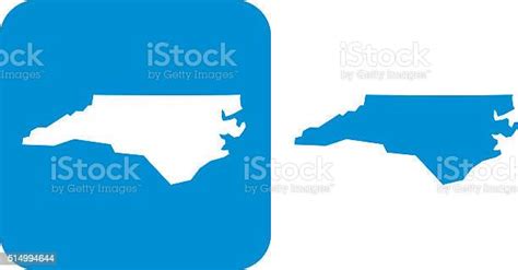 Blue North Carolina Icon Stock Illustration Download Image Now