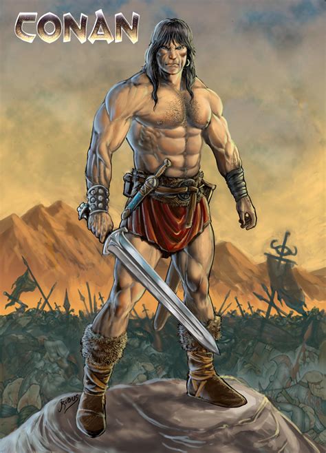 Conan Triumphant By Rubusthebarbarian On Deviantart