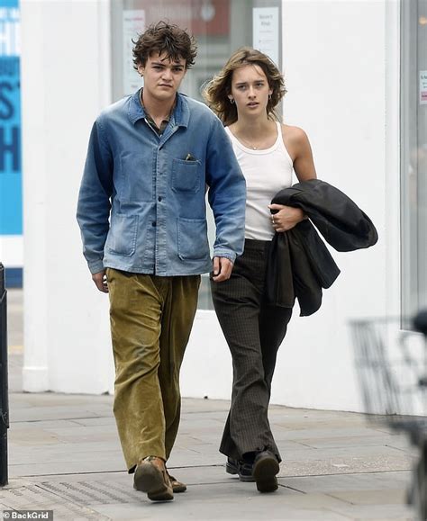 Johnny Depps Rarely Seen Son Jack 18 Enjoys A Stroll With His Model