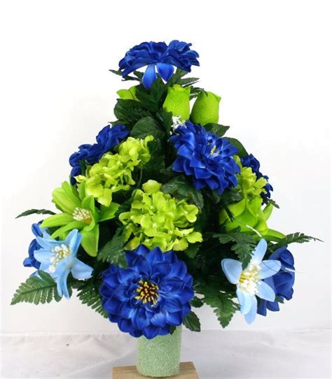 Have flowers delivered just in time for father's day. Father's Day Cemetery Vase Flower Arrangement by ...
