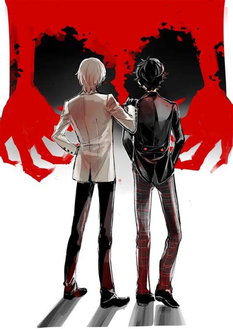 Akechi And Akira Persona 5 Victim Quotes Saga Goro Akechi Shin