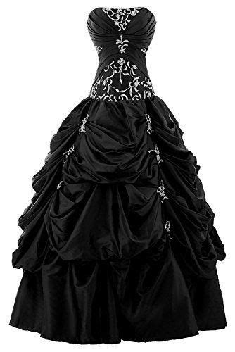 Pin By Corvina Norton On Emo Prom Dresses In 2020 Black Ball Gown Emo Wedding Dresses Emo