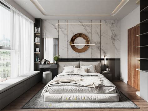 4153 Interiors Bedroom Master Scene Sketchup Model By Pham Bao Toan 11