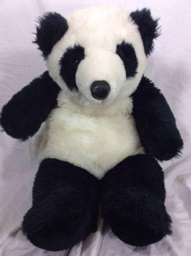 Beta Toys Large Panda Bear Black White 17 Plush Soft Toy Stuffed