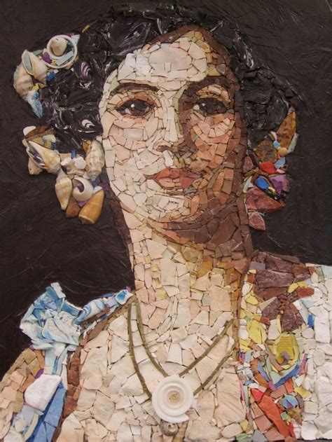 Portraits In Mosaics Best 25 Mosaic Portrait Ideas Only On Pinterest