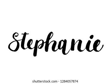 Stephanie In Cursive Writing