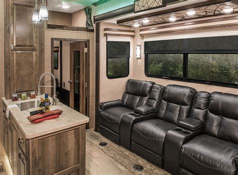 Rv toy haulers variants with superb, luxurious interiors characterized by multiple sleep rooms capable of the. 2016 Venom V3311TQ Luxury Fifth Wheel Toy Hauler | KZ RV