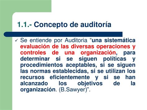 Auditoria Y Tipos De Auditoria Concepto Y Objetivos De Auditoria De