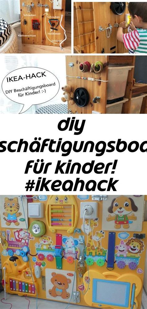 Diy beschäftigungsboard für kinder! #ikeahack | Parenting