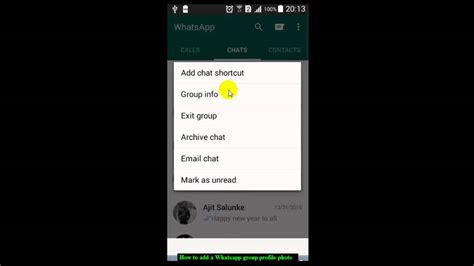Merencanakan studi lanjut dengan memelihara kalkun di masa pandemi. How to add a Whatsapp group profile photo - YouTube