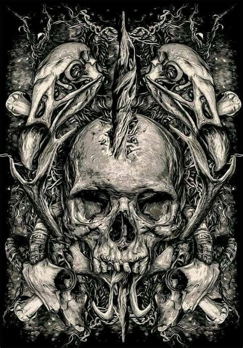 Skull Gothic Art Skull Tattoos Body Art Tattoos Totenkopf Tattoos