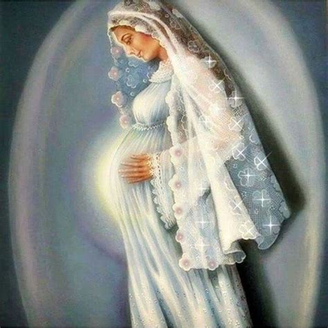Resultado de imagem para maria grávida | Nossa senhora gravida, Mãe de