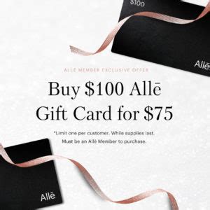Patients can buy can buy 2, which equates into a $50 savings. Alle by Brilliant Distinctions Rewards Program | Viva Day Spa + Med Spa + Med Spa