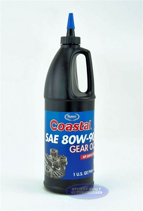 Coastal Gear Oil Sae 80w 90 For Oil Bath Trailer Hubs And Dr