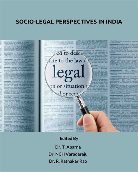 Socio Legal Perspectives In India Paperback Walnutpublication