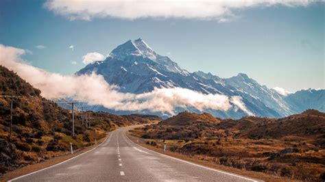 Mountains Landscape And Road In New Zealand Image Free Stock Photo Public Domain Photo Cc0