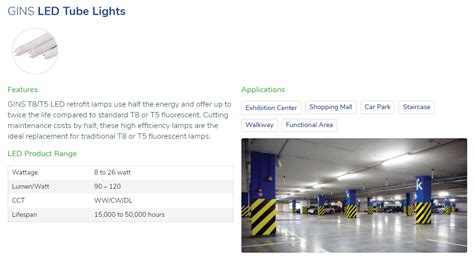 Your led lighting & energy saving solution partner. Green Insights Sdn Bhd (GINS) | Tube Lights