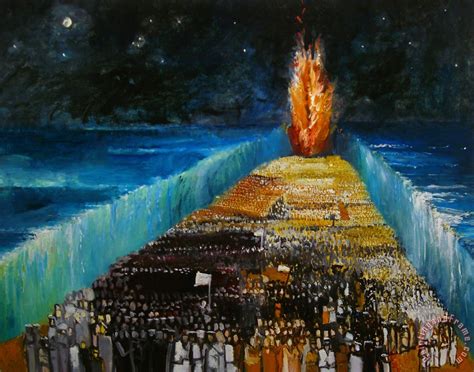 Richard Mcbee Exodus Painting Exodus Print For Sale
