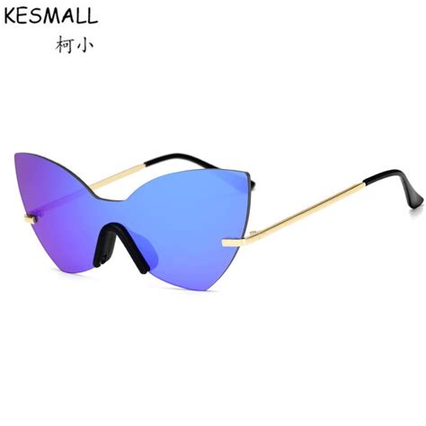 kesmall 2018 sunglasses women man brand design vintage fashion color film metal frame sun glass
