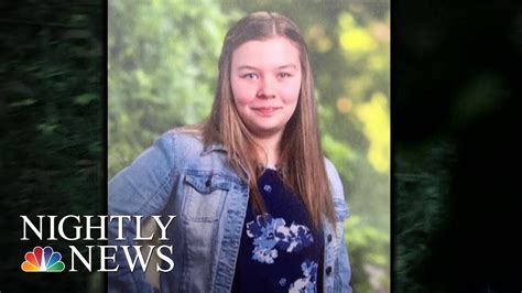 Fbi Joins Search For Missing 14 Year Old Girl Believed To Be In ‘extreme Danger Nbc Nightly