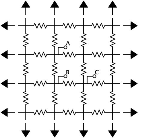 Infinite Resistor Grid Eeweb