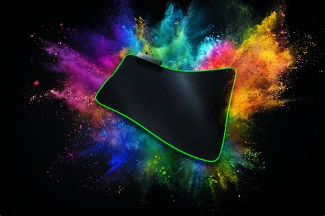 Razers Goliathus Chroma Is A Soft Mouse Mat With Rgb Lighting Flair