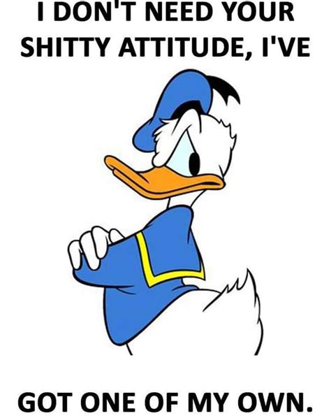 Pin By On Im Just Saying Quotes Donald Duck Duck Cartoon