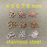 Pictures of 8mm Stainless Steel Jump Rings