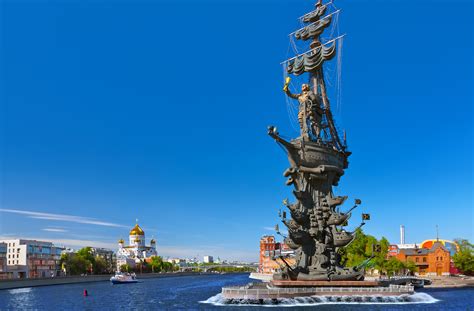 Peter The Great Statue Moscow