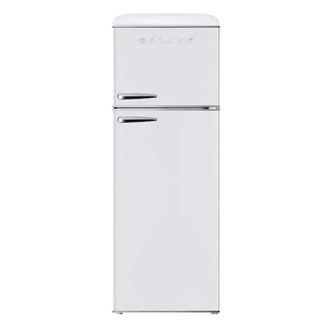 Galanz 24 In W 12 0 Cu Ft Retro Frost Free Top Freezer Refrigerator
