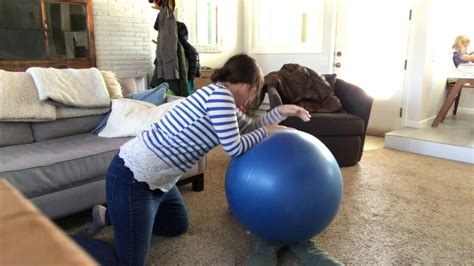 Therapy Ball Activities For Proprioceptive Input Youtube