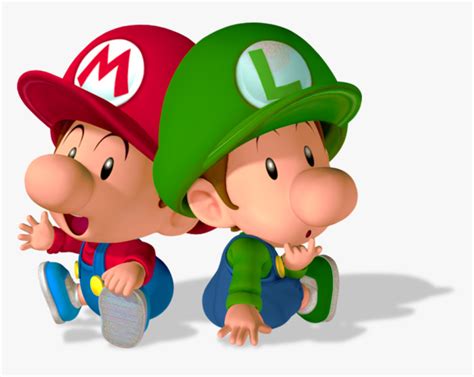 Baby Mario Baby Luigi Super Mario Baby Luigi Hd Png Download