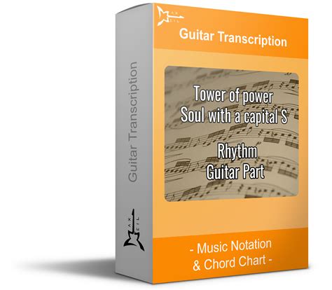 Tower Of Power Soul With Guitar Transcription Music Notation And Taba