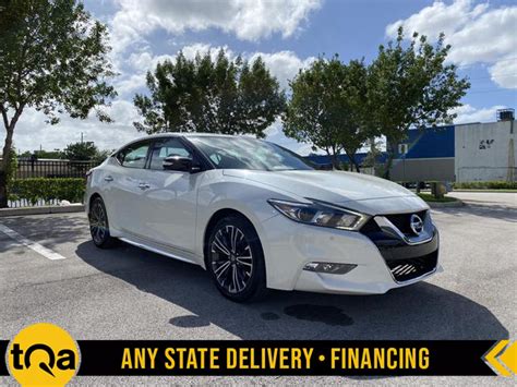 Used Nissan Maxima 2017 For Sale In Hollywood Fl Top Quality Auto Inc