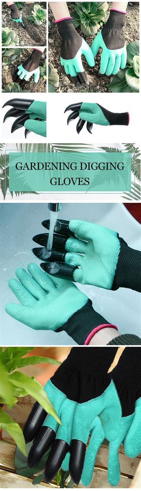 These Garden Gloves With Claws Let You Dig And Plant Without Hand Tools