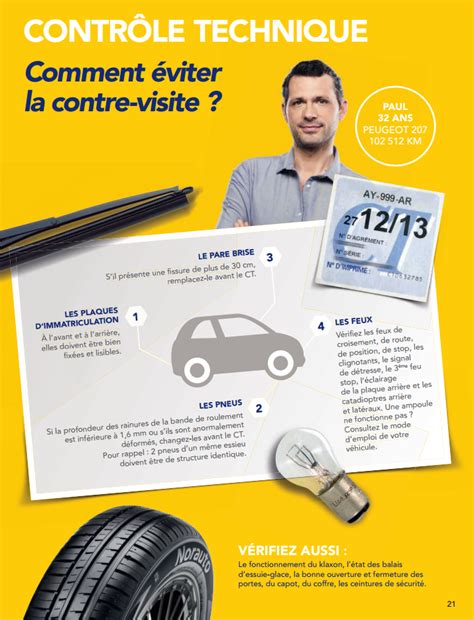 Un devis gratuit et sans engagement de votre part, portant sur les éventuels travaux à. Contrôle technique : les points à vérifier - NORAUTO