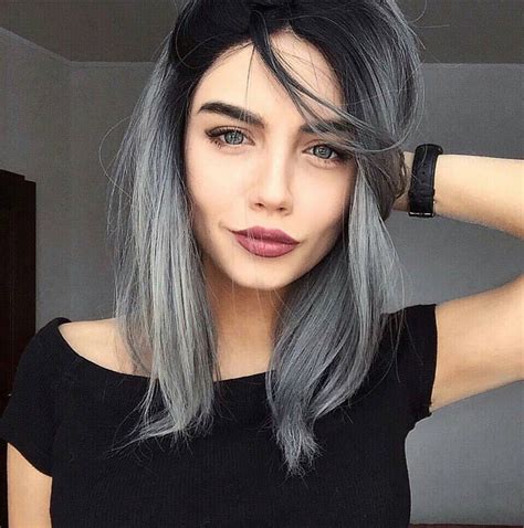 You will need to enhance the gray hair in order to give the locks some intensity and color vibrancy. Pin by elzolene vangadasamy on Hair | Silver hair color ...