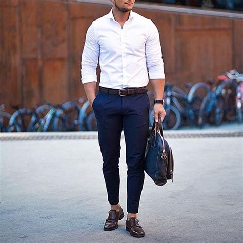 13 Ways To Wear Your Crisp White Shirt Formal Mens Fashion Mens