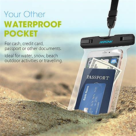 Waterproof Case 2packs Mpow Ipx8 Watertight Sealed Underwater Dry Bag