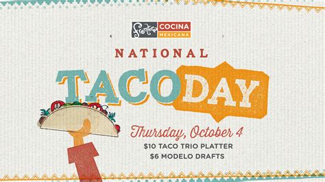 Celebrate National Taco Day In Orlando October 4 Meghan On The Move