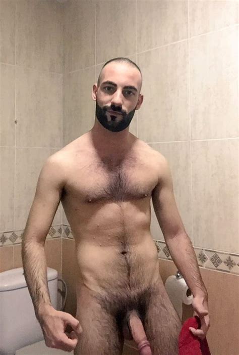 Guy Bathroom Selfie Cumception