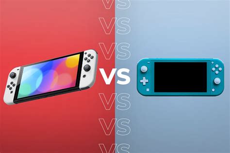 Nintendo Switch Oled Vs Nintendo Switch Lite Whats The Difference