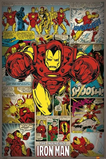 The Invincible Iron Man Superhero Marvel Comics Comic Book Character