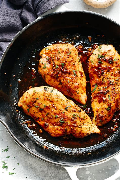 Rub olive oil all over each chicken breast and set. Garlic Butter Baked Chicken Breast (Helathy & Delicious)